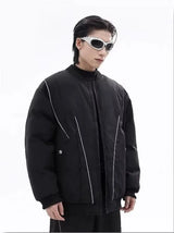 Winter Thickening Flying Baseball Uniform Solid Multi Pocket Simplicity Warm Cotton Jacket 2024 New Streetwear Male Parkas