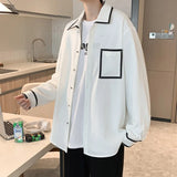 New Fashion Shirt Men's Long-sleeved 2023 Spring And Autumn Casual Loose Shirt Korean Style Comfortable Casual Top Boutique