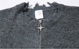 layered flame street knit, photo-ready knit, trendy urban fashion top for men, layered streetwear look