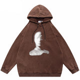 Y2K graphic tee featuring kanye foam letter printing hoodie pullovers urban mens streetwear fleece hooded hoodies oversized winter unisex warm clothing