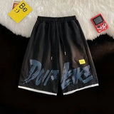 2024 mens casual shorts hip hop streetwear male gyms loose short pants joggers streetwear pants korean fashion men shorts urban active pants