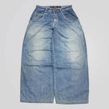 american y2k new fashion pattern embroidered spot straight jeans men street hip hop retro loose wide leg pants couple punk jeans unique jeans style 2913