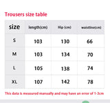 new arrival hs studios airbrushed skull print high street cotton winter pants sport casual pants unique default style 6178