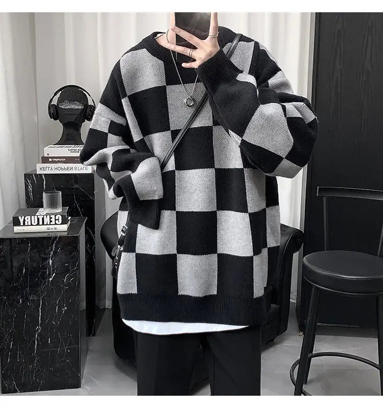 minimalist knit hoodie, photo-ready knit, unisex oversized techwear hoodie for men street style