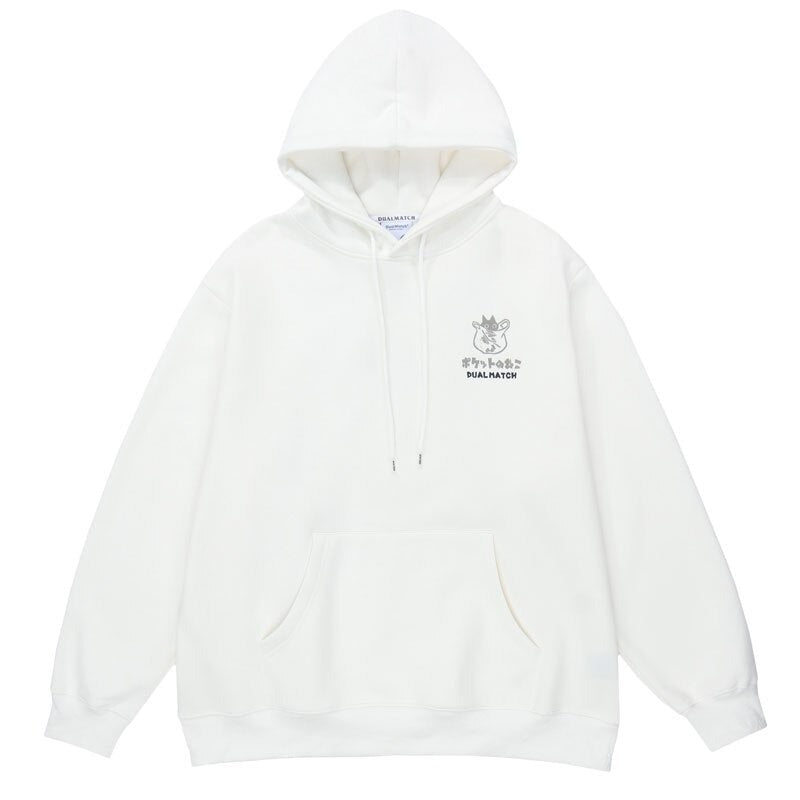 "Dual Match" Unisex Men Women Streetwear Graphic Hoodie