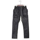 new men 2023 rick waxed tactical paratrooper cargo comfortable cotton parkour sweat casual pants sweatpants tag 720 relaxed fit joggers