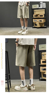 summer mens baggy casual shorts 2024 new y2k streetwear sweat short pants male sports fitness breathable basketball bermuda unique shorts style 3474