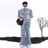 oversized grunge coat, photo-ready drip, for men, fall streetwear outfit, oversized style, layered fashion, modern aesthetic, graphic detail