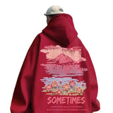 Mens Oversized Hoodie White With Hat 5Xl Plain Hoodies Oversize For Me