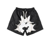New 2023 Novelty High Comfortable Billionaire Embroidery Skateboard Street Cotton Casual Shorts Kanye Hip-hop Parkour #530