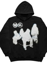 Y2K Womens Top Hoodies Sweatshirt Pullover Oversized Streetwear Vintag