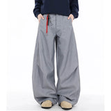 men women american streetwear fashion loose casual vibe hip hop cleanfit wide leg suit pant boyfriend harem pants trousers minimalist street pants