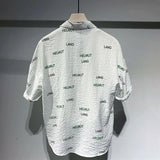 Y2k Aesthetic piece – Summer Short Sleeved T Shirt New Short Sleeved Shirt Mens Fa