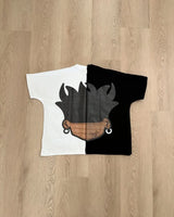 Trapwear Vintage t-shirt – 2024 Summer Fashion Trendy Brand Anime Cartoon Print Oversiz