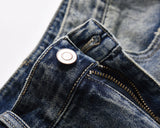 distressed frayed hole washed baggy jeans pants unisex pantalones hombre streetwear y2k straight casual denim trousers oversized unique jeans style 5886