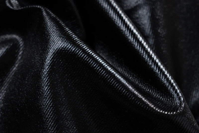 ro style glossy black pu leather pants for men high street y2k pantalones hombre baggy overall wide leg drawstring cargos unique cargo style 5654