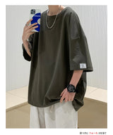 Anime Streetwear top – T Shirt Oversized Cotton Men Fashion Mens Summer Tshirts Ove