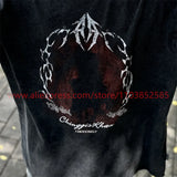 Y2k Oversized shirt – Autumn Vintage Long Sleeve T Shirt Heavy American West Coast
