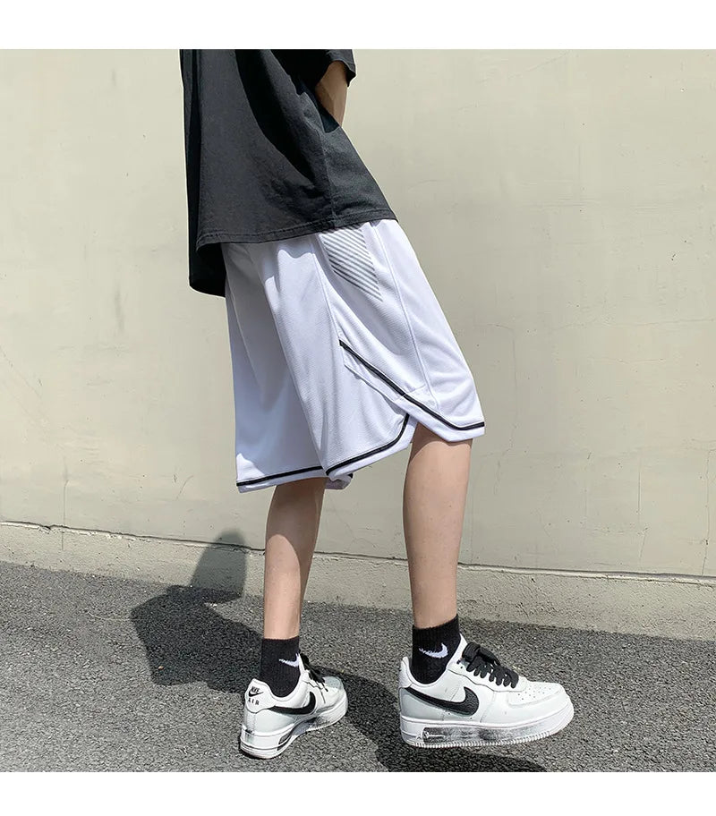 2023 summer new fashion shorts men loose pants shorts korean version all match casual sports pants men boutique clothing unique shorts style 3776