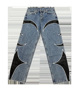 2024 brand new thug club denim zipper slim fit straight pant jeans cotton denim pants comfort casual jeans size s xl u54 ripped baggy denim