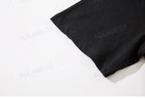 Trapwear Crying angel – Men Short Sleeve T Shirts Embroidery Star Patchwork Tees Str