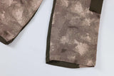 vintage camouflage denim jean street wear functioncan patches casual jeans pants mens baggy straight leg camou jeans overalls unique jeans style 3005