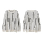 hip hop knitted oversized sweater mens ripped tassel holes pullover streetwear unisex new casual loose sweaters jumpers knitwear - gothic aesthetic hoodie for winter, urban fashion pullover, graphic printed hoodie for men and women