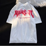 Vaporwave Aesthetic print tee – Cartoon 3D Letter Flocking Embroidery Hip Hop T Shirts Unise