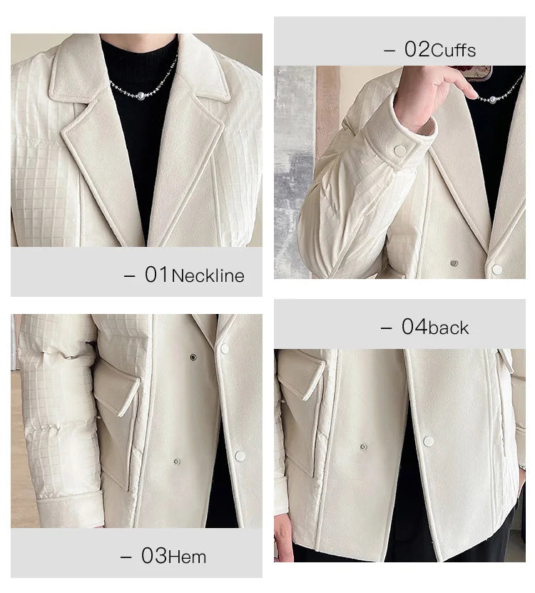 leather panel bomber, high-street look - aesthetic hip hop inspired casual wear