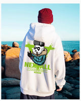 Autumn Punk Panda Printed Hoodie For Men New In Harajuku Fashion Fleece