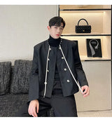 double-layer hoodie, modern streetwear, men's streetwear fashion, trendy oversized fit, urban techwear design, modern hip hop