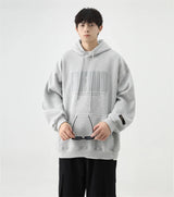 2024 New Letter Foam Printed Hoodies Mens Autumn Oversized Cotton Y2K
