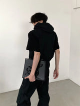 summer sleeveless set men women multi pocket hooded vest jogging cargo pant spring loose casual zipper two piece suit street unique cargo style 444
