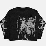 techwear flame hoodie for men with heavyweight knit, cold season layering fit, ideal for men’s fashion and seasonal streetwea