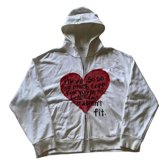 Y2K Wome Clothing Hoodies Printed Pattern Pullover Sweatshirt Streetwear