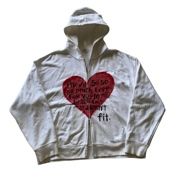 Y2K Wome Clothing Hoodies Printed Pattern Pullover Sweatshirt Streetwe