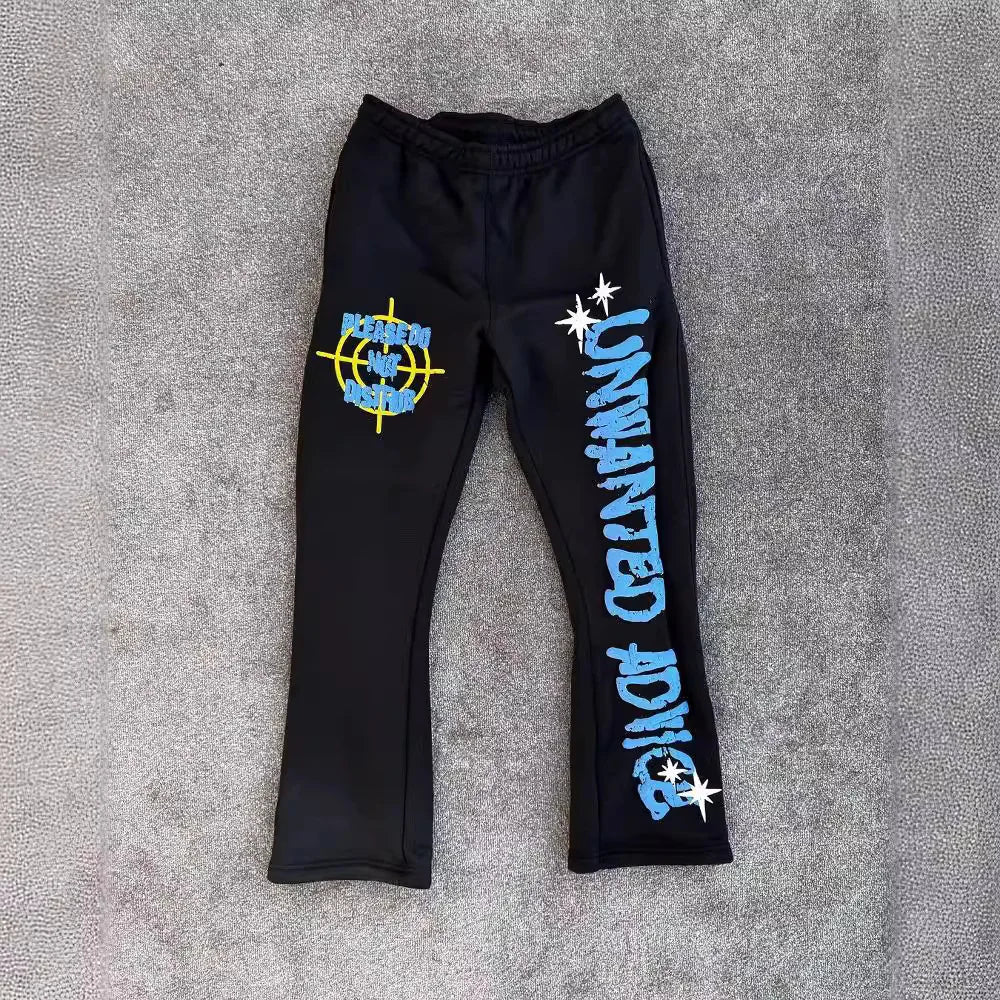 2024 y2k long sleeved foam printed pullover hoodie sweatshirt and pants two piece streetwear trendy wear dark vintage casual 1 minimalist street pants