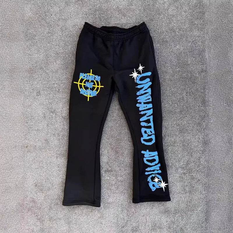 2024 y2k long sleeved foam printed pullover hoodie sweatshirt and pants two piece streetwear trendy wear dark vintage casual 1 minimalist street pants