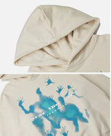 American Streetwear Y2K Super Oversized Coat Men's Personality Print Women's Hoodie Fashion Punk Harajuku Couple Tops