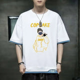 Glitchcore Chrome logo – Hot Summer Mens T Shirt Korean Version Of Harajuku High Stre