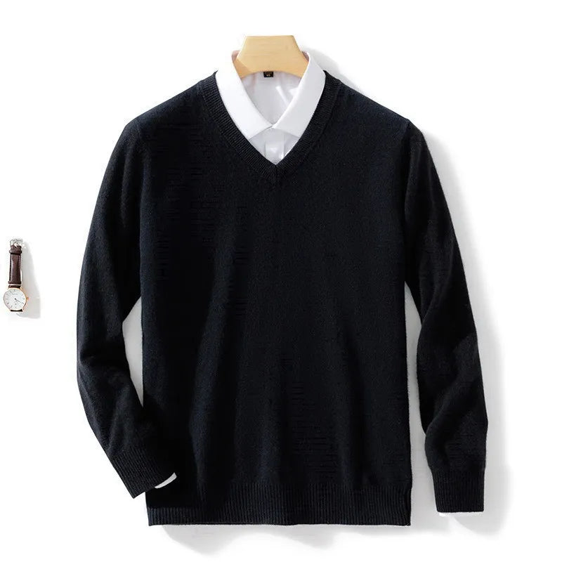 grunge knit pullover for fall and winter, oversized aesthetic with urban style, mens fashion layer for modern streetwear coll