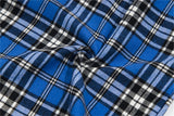 24SS New THUG CLUB Trendy Sword Print High-Street Cotton Vintage Plaid Shirt
