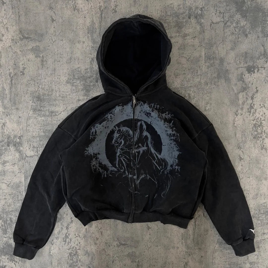 Y2K Womens Mens Hoodies Clothing Printing Long Sleeve Pullover Sweatshirt