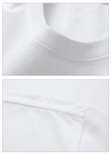 Vaporwave Chrome logo – T Shirt Men Cotton Solid Mens Summer Tshirts Oversized Tee S