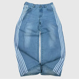 harajuku y2k baggy jeans high quality embroidered striped sweatpants men women hip hop streetwear casual wide leg denim pants unique joggers style 280