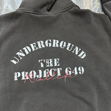 Urban robot-inspired hoodie with digital panel designs