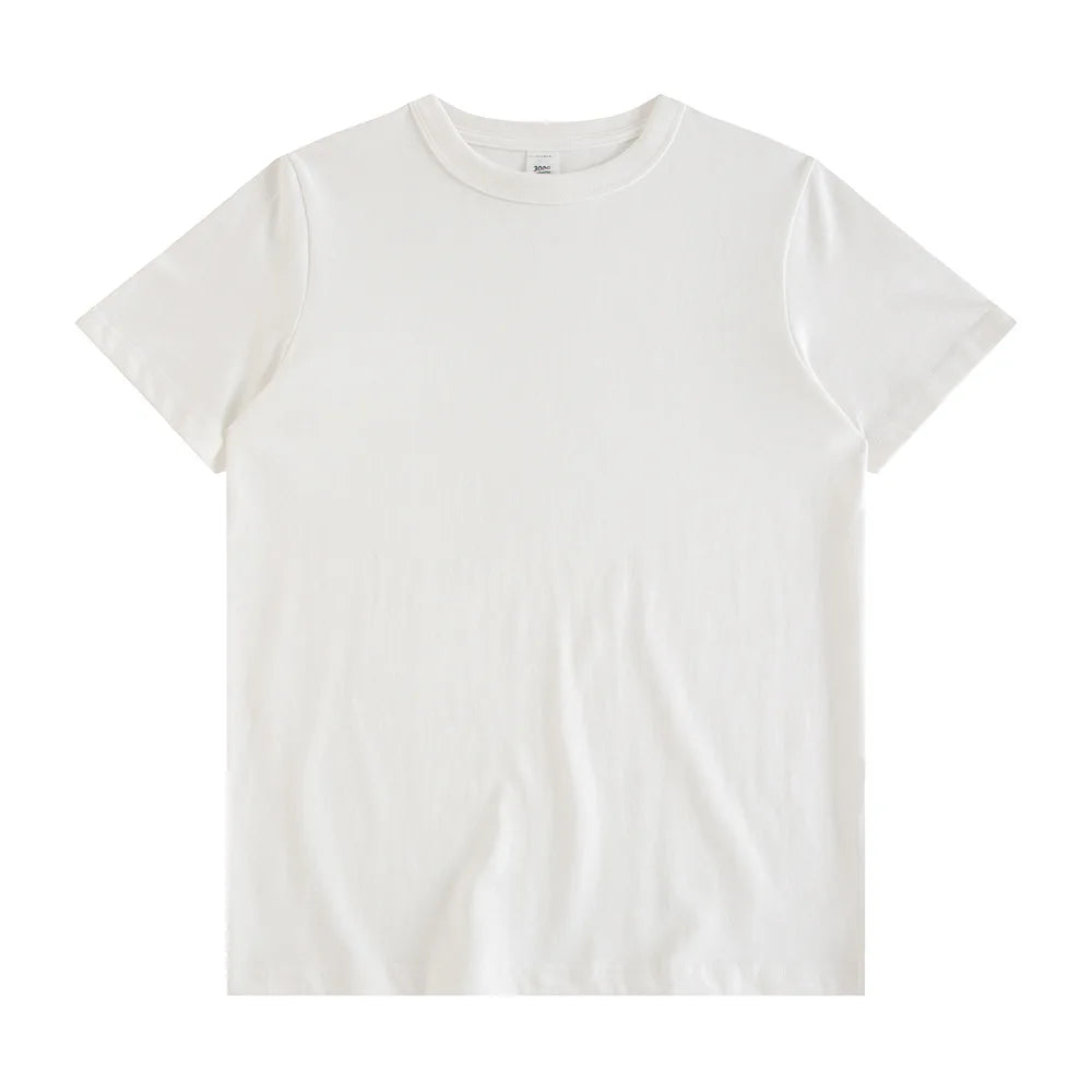 Harajuku Aesthetic piece – Amekaji Vintage T Shirt Men 2023 Summer New Combed Cotton Ro