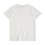 Harajuku Aesthetic piece – Amekaji Vintage T Shirt Men 2023 Summer New Combed Cotton Ro