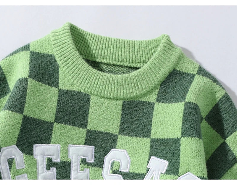 rainbowtouches streetwear men sweaters winter clothes long sleeve casual knitted tops harajuku plaid pullovers couple sweater aesthetic street look hoodie, streetwear fashion hoodie, unique limited edition hoodie
