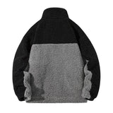 winter fleece faux fur parkas fashion warm women lambswool coat high street couple streetwear oversize jacket for men beige p - variant style e3bdd7 for streetwear fashion